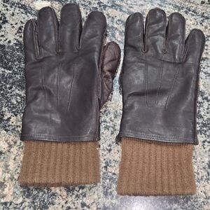 Vintage leather gloves
